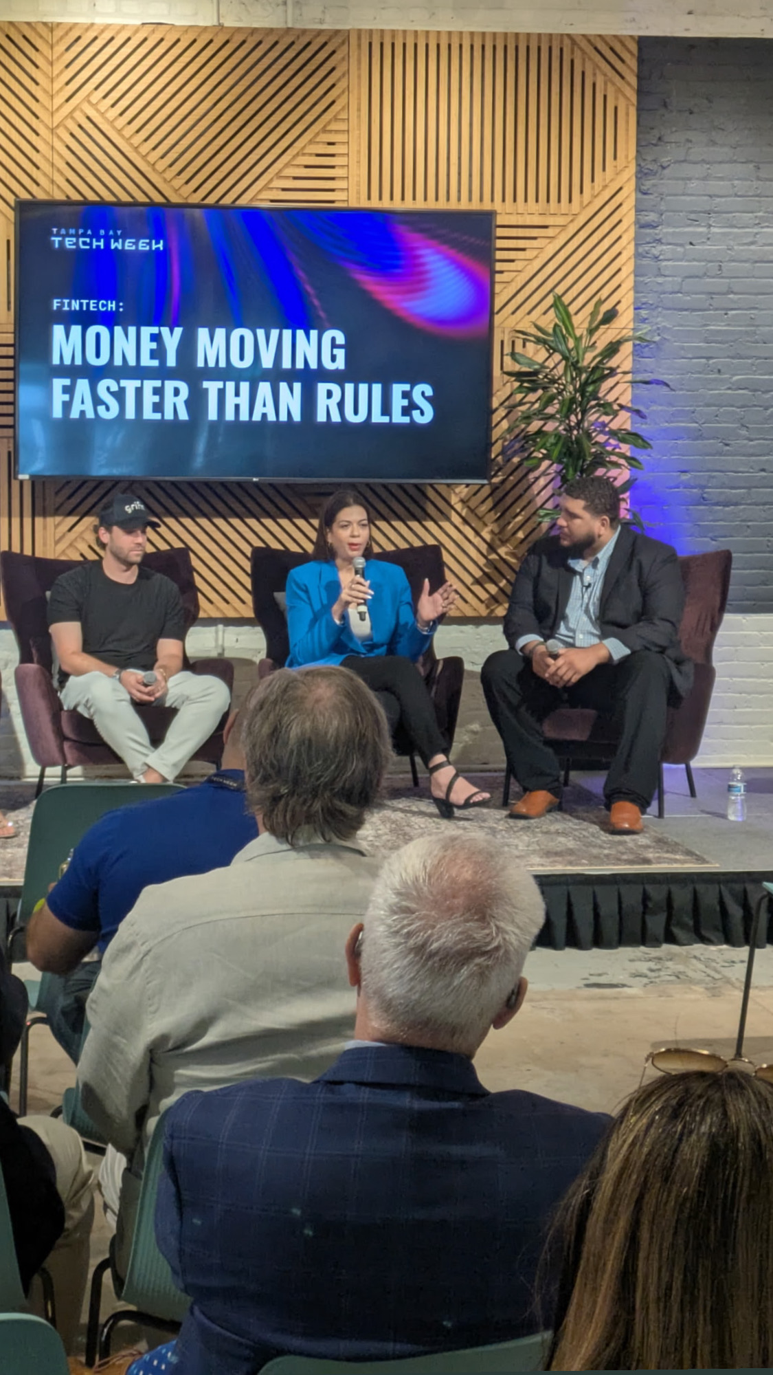 Stephen speaking on panel